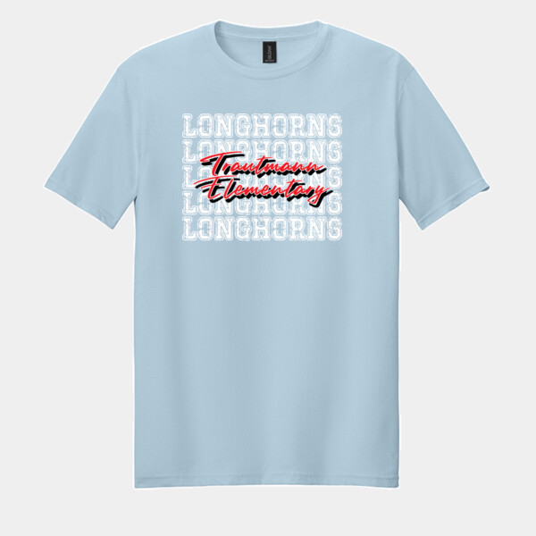 LONGHORNS 05A-902 - Adult Softstyle ® T Shirt Thumbnail