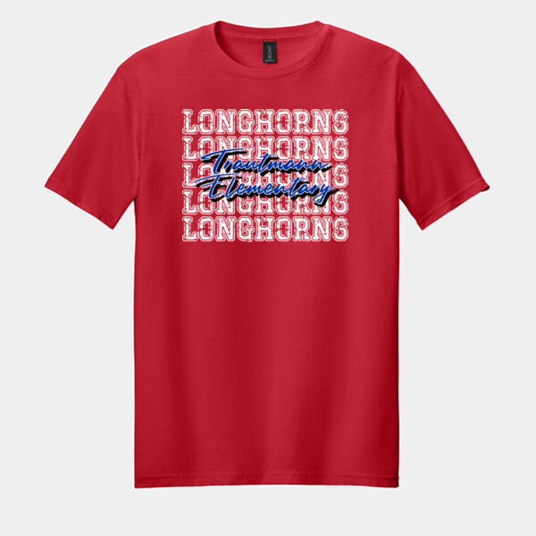 LONGHORNS Blue 05A-903 - Adult Softstyle ® T Shirt Thumbnail