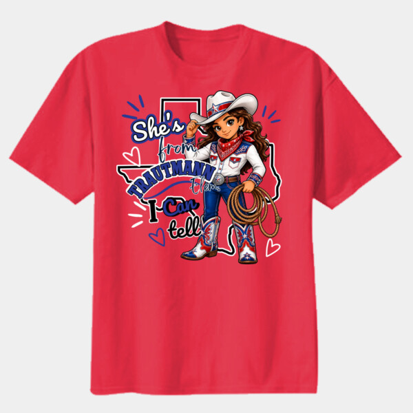 She's From Trautmann Elem. I Can Tell 05A-904 - Youth Heavy Cotton 100% Cotton T Shirt Thumbnail