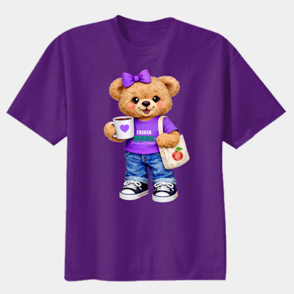 Fasken Elementary Bear 05B-303 - Youth Heavy Cotton 100% Cotton T Shirt Thumbnail