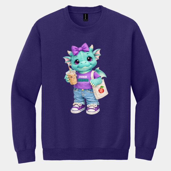 Fasken Dragon 05B-304 - Heavy Blend Crewneck Sweatshirt Thumbnail