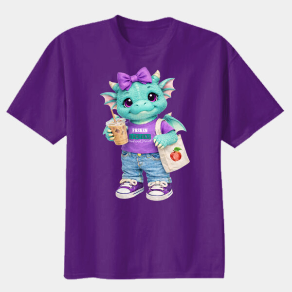 Fasken Dragon 05B-304 - Youth Heavy Cotton 100% Cotton T Shirt Thumbnail