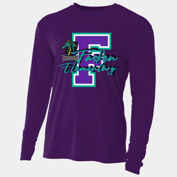 Fasken Elementary 05B-305 - Adult Cooling Performance Long Sleeve Tee Thumbnail