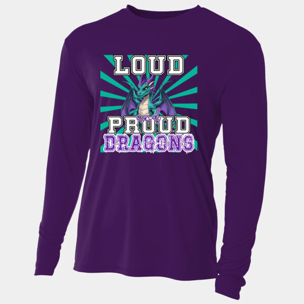 Loud and Proud Dragons 05B-306 - Adult Cooling Performance Long Sleeve Tee Thumbnail