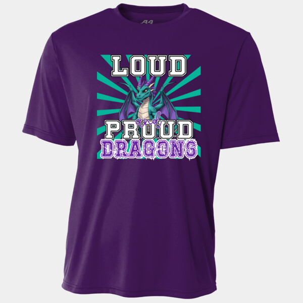 Loud and Proud Dragons 05B-306 - Adult Cooling Performance Short Sleeve Tee Thumbnail