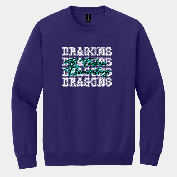Dragons 4X 05B-308 - Heavy Blend Crewneck Sweatshirt Thumbnail