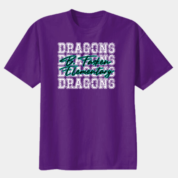 Dragons 4X 05B-308 - Youth Heavy Cotton 100% Cotton T Shirt Thumbnail