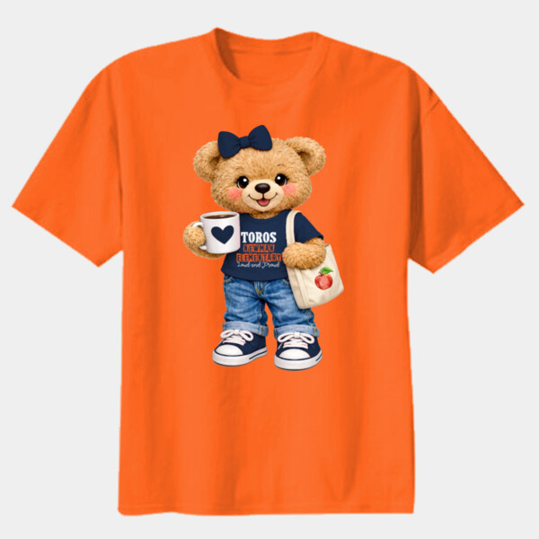 Toros Newman Bear 03-000 - Youth Heavy Cotton 100% Cotton T Shirt Thumbnail