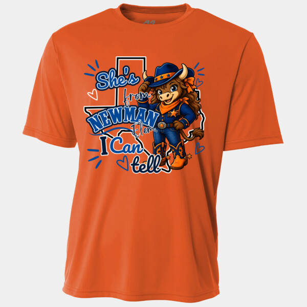 She's From Newman, I Can Tell 05A-003 - Youth Cooling Performance Short Sleeve Tee Thumbnail