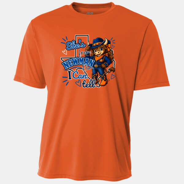 She's From Newman, I Can Tell 05A-003 - Adult Cooling Performance Short Sleeve Tee Thumbnail