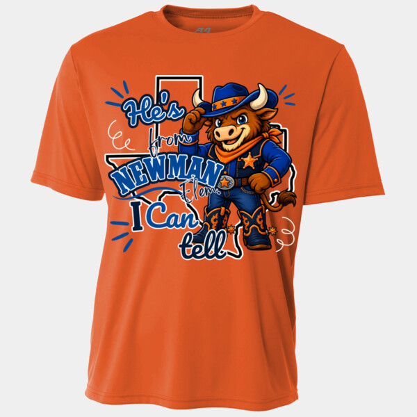 He's From Newman, I Can Tell 05A-004 - Youth Cooling Performance Short Sleeve Tee Thumbnail