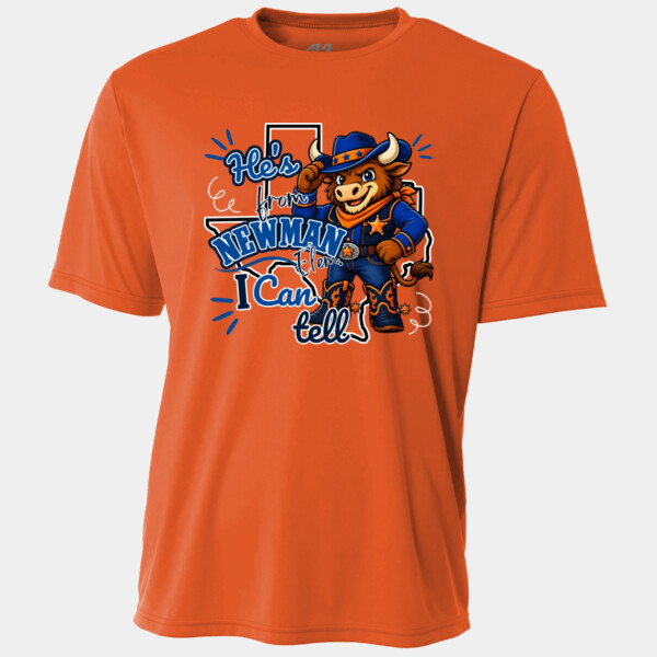 He's From Newman, I Can Tell 05A-004 - Adult Cooling Performance Short Sleeve Tee Thumbnail