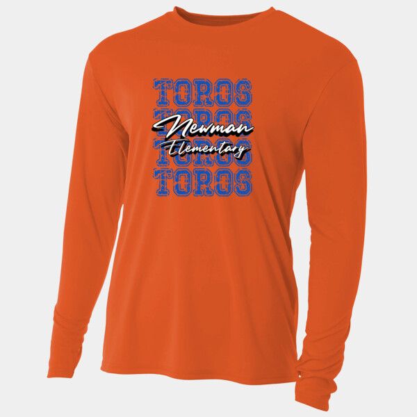 Toros 4X blue 05A-014 - Adult Cooling Performance Long Sleeve Tee Thumbnail