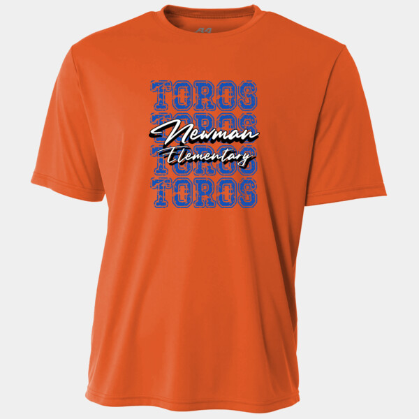 Toros 4X blue 05A-014 - Adult Cooling Performance Short Sleeve Tee Thumbnail