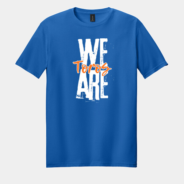 We Are Toros Orange 05A-015 - Adult Softstyle ® T Shirt Thumbnail