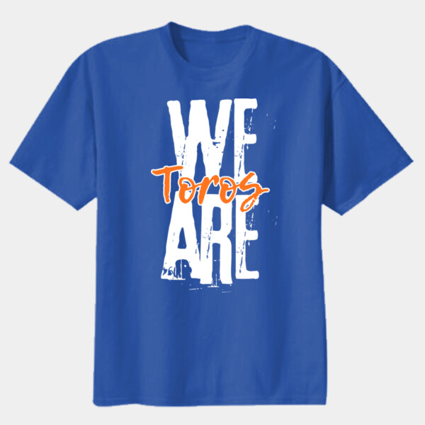 We Are Toros Orange 05A-015 - Youth Heavy Cotton 100% Cotton T Shirt Thumbnail