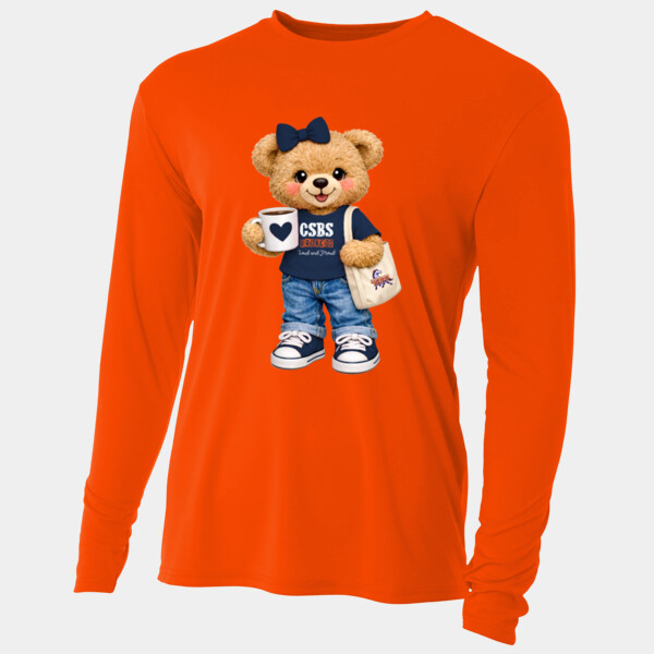 CSBS Broncos Bear 05A-007 - Adult Cooling Performance Long Sleeve Tee Thumbnail