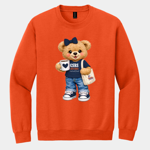 CSBS Broncos Bear 05A-007 - Heavy Blend Crewneck Sweatshirt Thumbnail