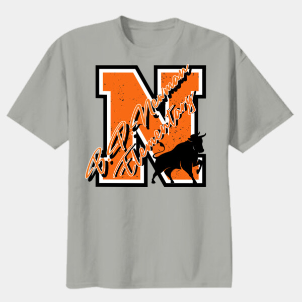 Newman Elementary 05A-009 - Youth Heavy Cotton 100% Cotton T Shirt Thumbnail