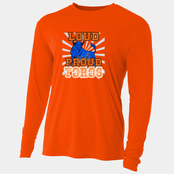 Loud and Proud Toros 05A-010 - Adult Cooling Performance Long Sleeve Tee Thumbnail