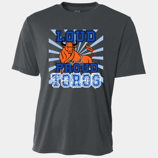 Loud and proud toros 05A-012 - Youth Cooling Performance Short Sleeve Tee Thumbnail
