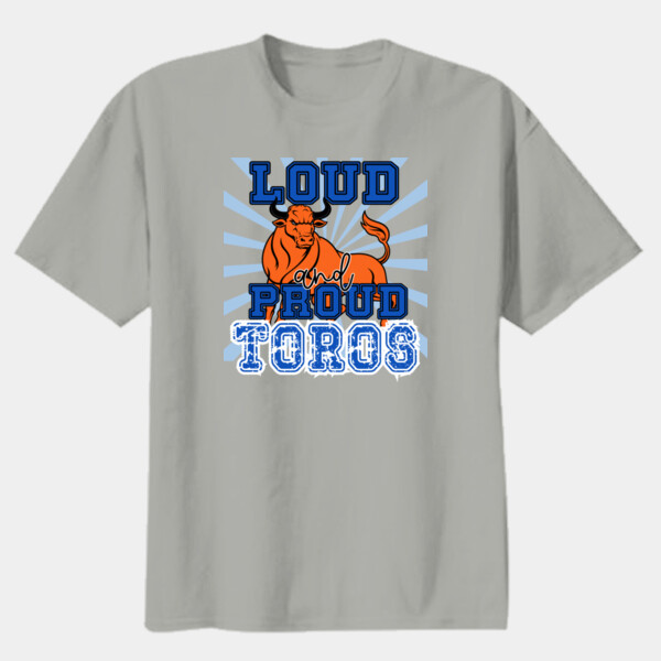Loud and proud toros 05A-012 - Youth Heavy Cotton 100% Cotton T Shirt Thumbnail