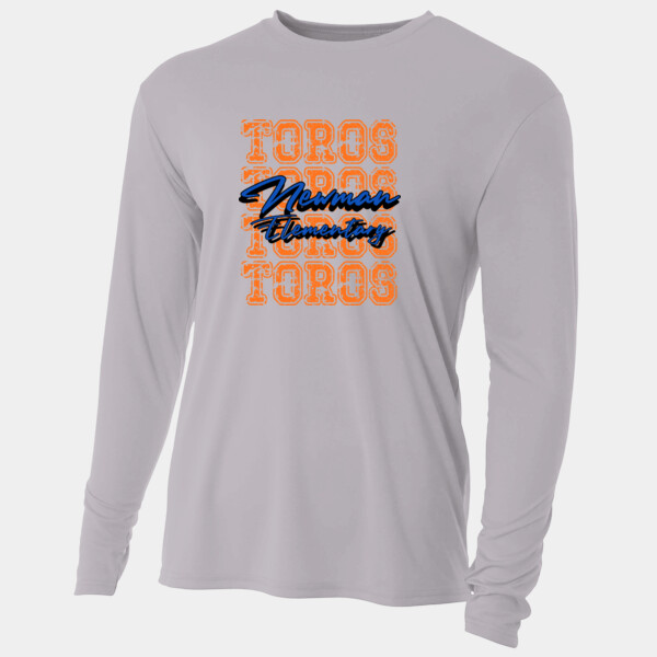 Toros 4X orange 05A-013 - Adult Cooling Performance Long Sleeve Tee Thumbnail