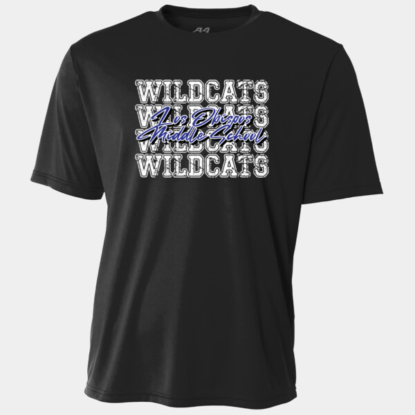 Wildcats 4X White 06A-904 - Adult Cooling Performance Short Sleeve Tee Thumbnail