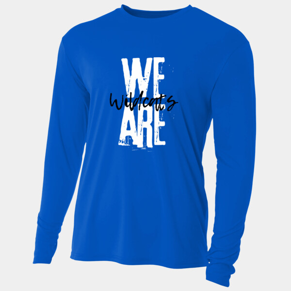 We are wildcats 06A-907 - Adult Cooling Performance Long Sleeve Tee Thumbnail