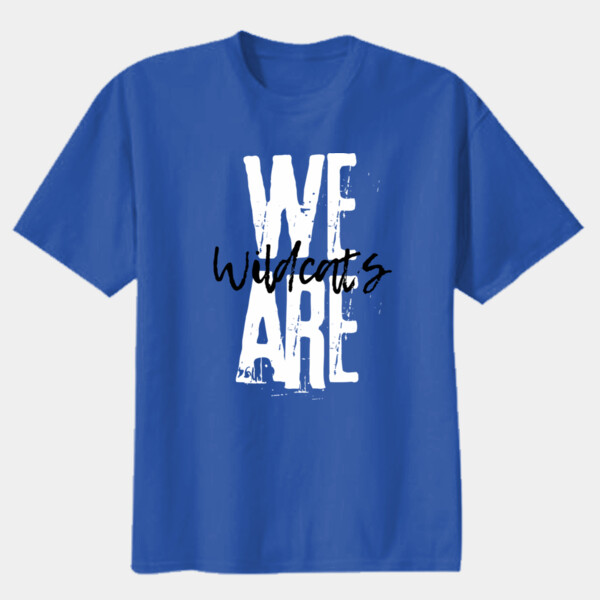 We are wildcats 06A-907 - Youth Heavy Cotton 100% Cotton T Shirt Thumbnail