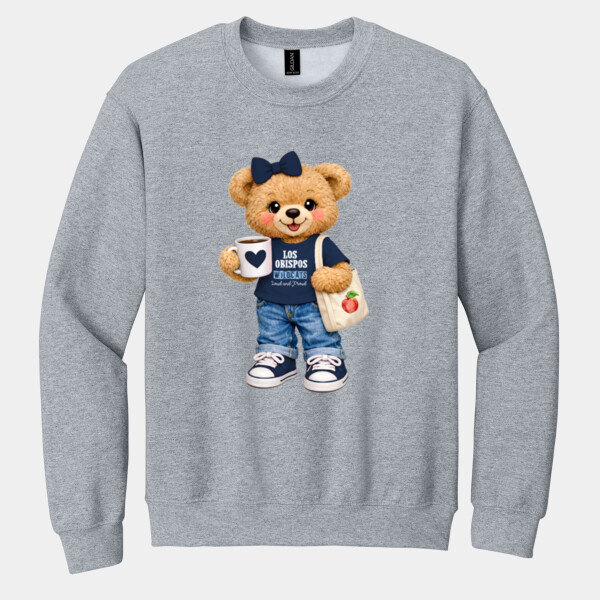 Los Obispos Bear 06A-908 - Heavy Blend Crewneck Sweatshirt Thumbnail