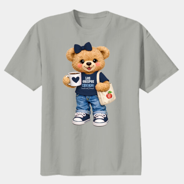Los Obispos Bear 06A-908 - Youth Heavy Cotton 100% Cotton T Shirt Thumbnail