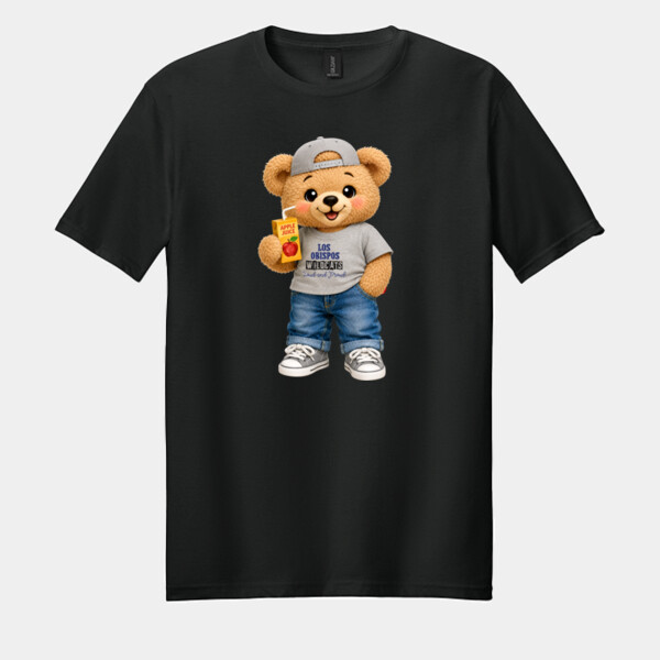 Los Obispos Bear 06A-909 - Adult Softstyle ® T Shirt Thumbnail