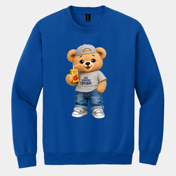 Los Obispos Bear 06A-909 - Heavy Blend Crewneck Sweatshirt Thumbnail