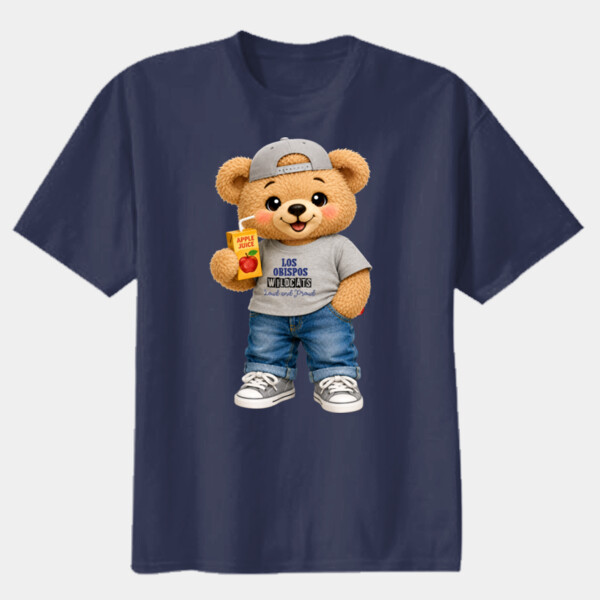 Los Obispos Bear 06A-909 - Youth Heavy Cotton 100% Cotton T Shirt Thumbnail
