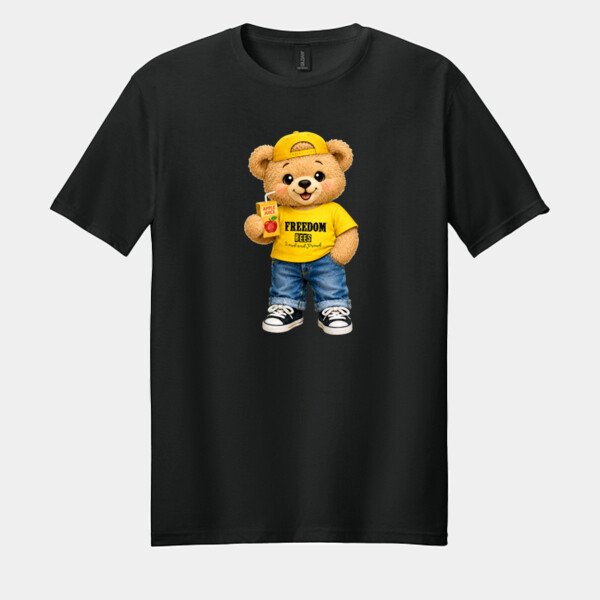 Freedom Bear 05A-606 - Adult Softstyle ® T Shirt Thumbnail
