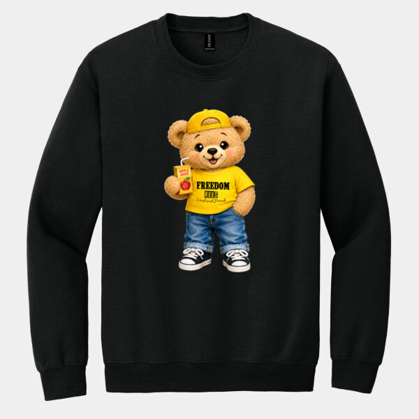 Freedom Bear 05A-606 - Heavy Blend Crewneck Sweatshirt Thumbnail