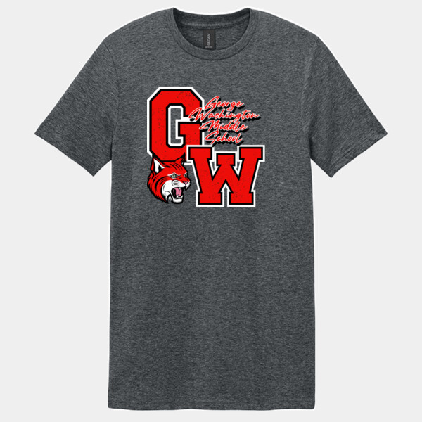 George Washington Middle School 07A-100 - Adult Softstyle ® T Shirt Thumbnail