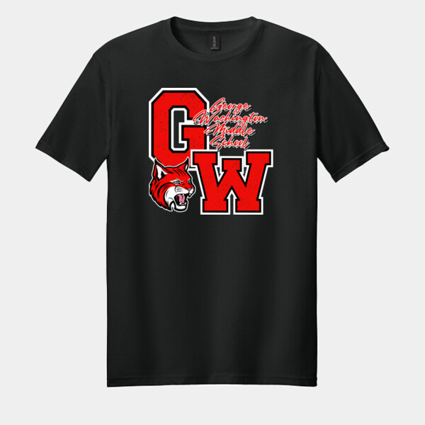 George Washington Middle School 07A-101 - Adult Softstyle ® T Shirt Thumbnail