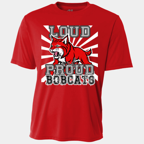 Loud and Proud Bobcats 07A-103 - Youth Cooling Performance Short Sleeve Tee Thumbnail