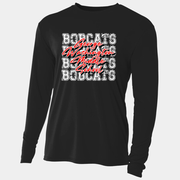 Bobcats 4X 07A-104 - Adult Cooling Performance Long Sleeve Tee Thumbnail