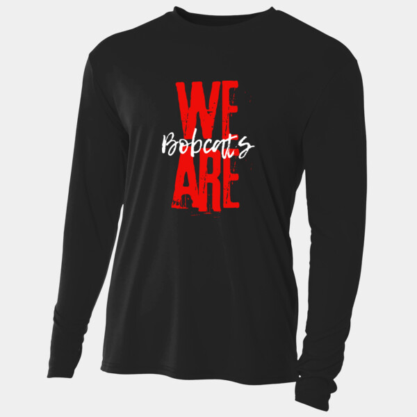 We are bobcats 07A-105 - Adult Cooling Performance Long Sleeve Tee Thumbnail