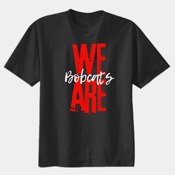 We are bobcats 07A-105 - Youth Heavy Cotton 100% Cotton T Shirt Thumbnail