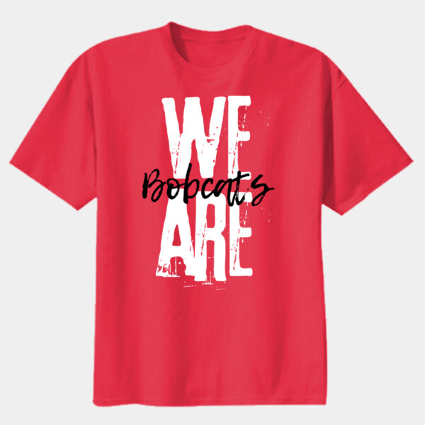 We Are Bobcats 07A-106 - Youth Heavy Cotton 100% Cotton T Shirt Thumbnail