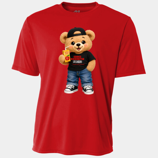 George Washington Bobcats – Loud and Proud Bear 07A-107 - Adult Cooling Performance Short Sleeve Tee Thumbnail