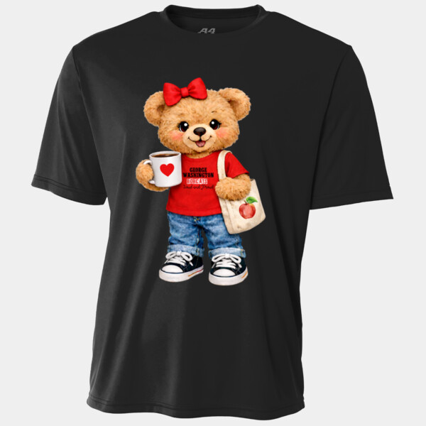 George Washington Bobcats – Loud and Proud Bear 07A-108 - Youth Cooling Performance Short Sleeve Tee Thumbnail