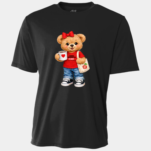 George Washington Bobcats – Loud and Proud Bear 07A-108 - Adult Cooling Performance Short Sleeve Tee Thumbnail