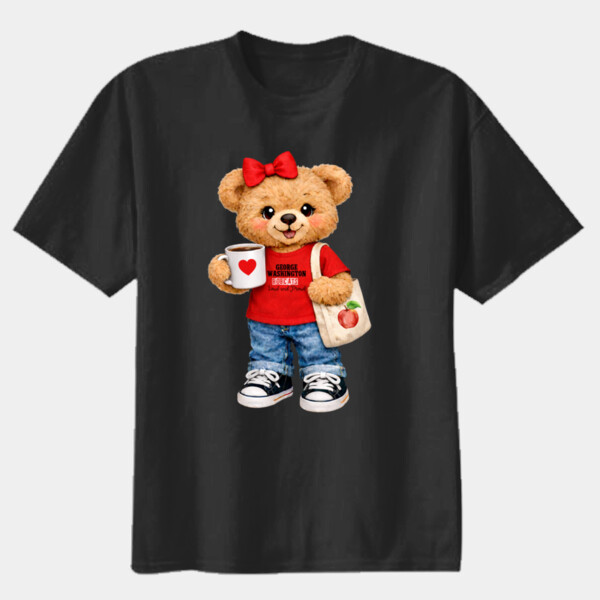 George Washington Bobcats – Loud and Proud Bear 07A-108 - Youth Heavy Cotton 100% Cotton T Shirt Thumbnail