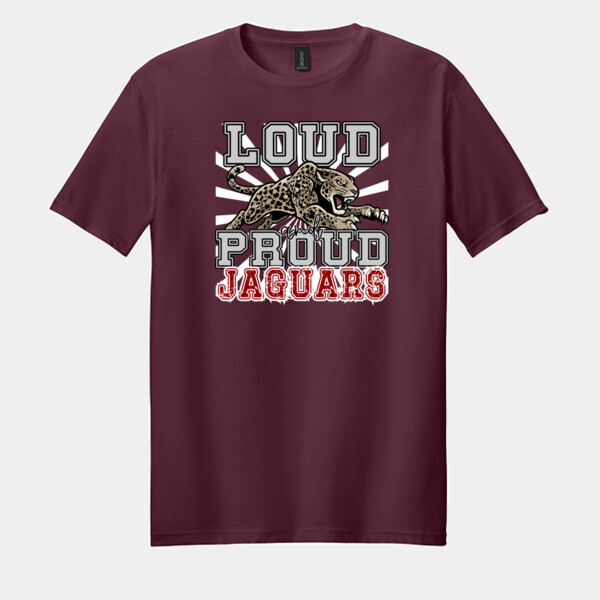 Loud and Proud Jaguars 06A-301 - Adult Softstyle ® T Shirt Thumbnail