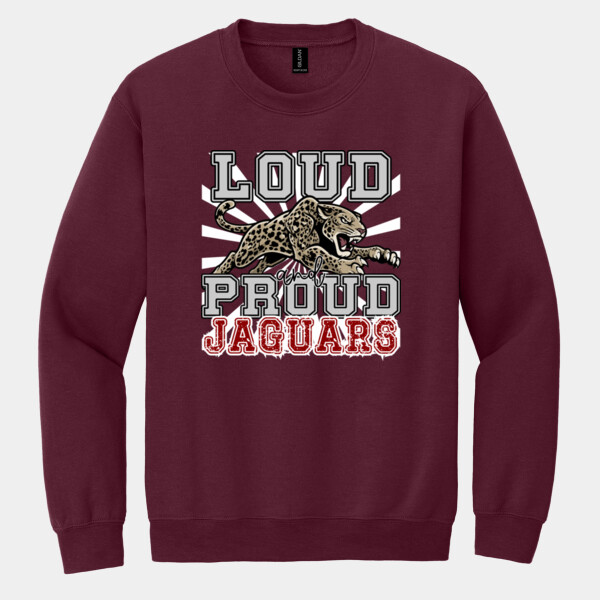 Loud and Proud Jaguars 06A-301 - Heavy Blend Crewneck Sweatshirt Thumbnail